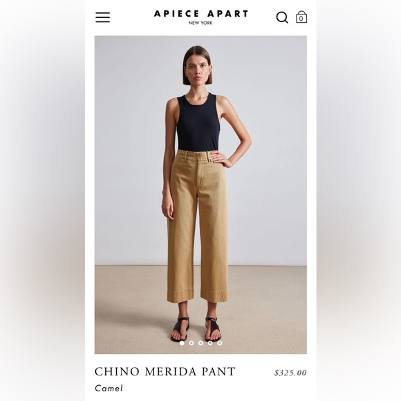 Apiece Apart Chino Merida Pants NWT - Picture 3 of 7